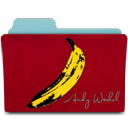 rebelheart warhol banana icon